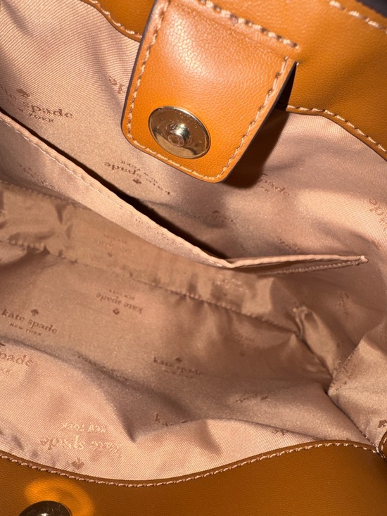 Kate Spade NY Darcy Pebbled Leather Medium Satchel Crossbody - Picture 15 of 15